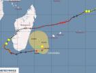 Giovanna se situe à 685 Km des côtes Réunionnaises - reunion