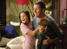 Le Mytho : Bailee Madison, Adam Sandler et Griffin Gluck - cinema reunion 974