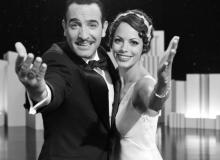 The Artist : Jean Dujardin et Bérénice Béjo - cinema reunion 974