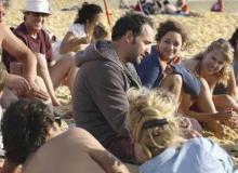 Jean Dujardin à la plage - cinema reunion 974