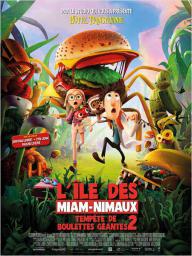 L'île des Miam-nimaux : Tempête de boulettes géantes 2 - cinéma réunion