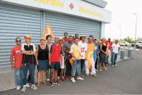 Grève au Weldom du Port Grève au Weldom du Port