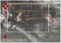 Abele devenu cyclone tropical s'éloigne Abele devenu cyclone tropical s'éloigne