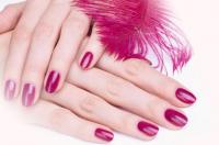 Vernis rose et flashy Vernis rose et flashy