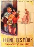 Affiche de la journée des mères de 1943