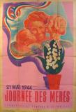 Affiche de la journée des mères de 1944