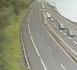 Un poids lourd en panne dans la montée vers le pont Vin Sanh Un poids lourd en panne dans la montée vers le pont Vin Sanh