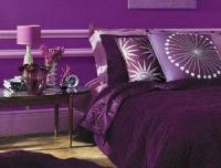 Chambre violette ©Dulux Valentine