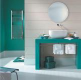 Salle de bain turquoise © Peinture Astral