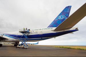 Les long-courriers d'Air Austral, ambassadeurs de l'Unesco Les long-courriers d'Air Austral, ambassadeurs de l'Unesco