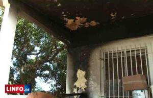 Une famille échappe à un incendie criminel Une famille échappe à un incendie criminel