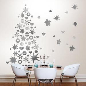 Stickers sapin de Noel et étoiles - Les stickers de Noël Stickers sapin de Noel et étoiles - Les stickers de Noël