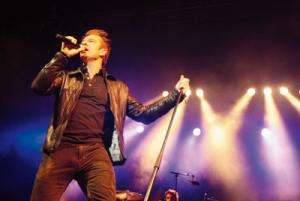 David Hallyday pour une première David Hallyday pour une première