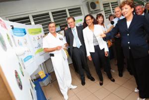 Deux jours de terrain pour Roselyne Bachelot Deux jours de terrain pour Roselyne Bachelot