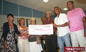 31 423 euros versés à la ligue contre le cancer 31 423 euros versés à la ligue contre le cancer