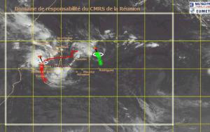 La perturbation tropicale en formation à 1040 Km