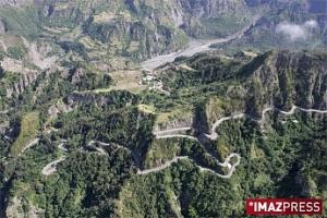 Éboulis sur la route Éboulis sur la route