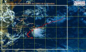 Ex-Cherono proche de la Réunion mais aucune menace n'est envisagée