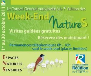 La 7ème édition des Week-ends natures commence ce samedi La 7ème édition des Week-ends natures commence ce samedi