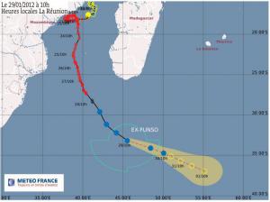 Ex-Funso : une dépression extra-tropicale Ex-Funso : une dépression extra-tropicale