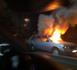 23h20 : Deux voitures en feu à la Rivière des Galets 23h20 : Deux voitures en feu à la Rivière des Galets