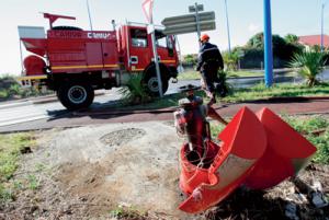 Plus de 20 % des bouches d'incendie de l'île non conformes