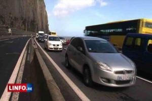 La route du Littoral rouverte sur 4 voies vers 14 heures