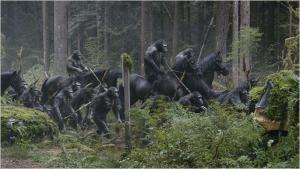 ''La Planète des singes'' à l'heure de l'affrontement ''La Planète des singes'' à l'heure de l'affrontement