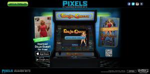 Pixels : rejouer une partie d'arcade des années 80 !
