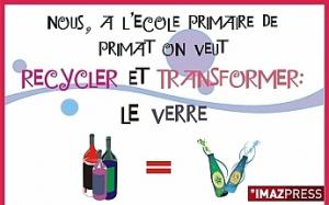 L'école Primat fait du recyclage L'école Primat fait du recyclage