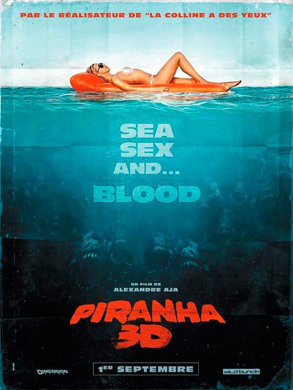Piranha 3D - cinema reunion